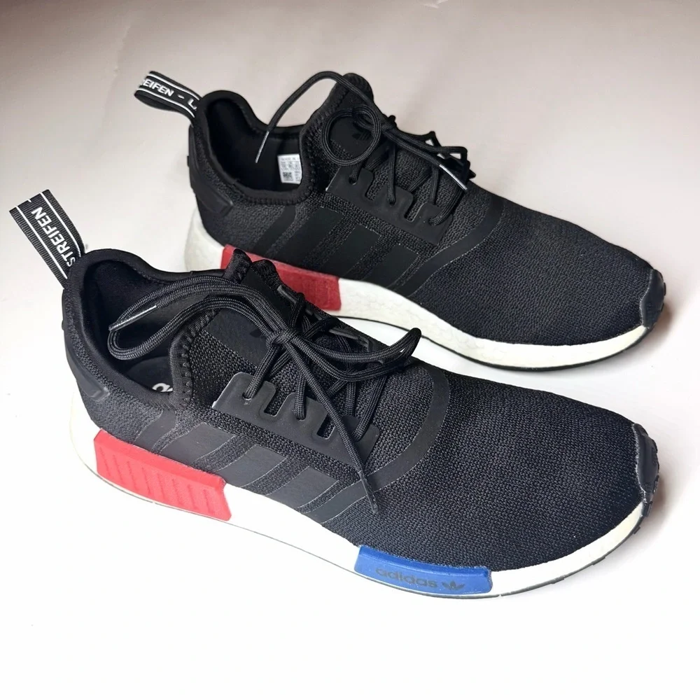 Adidas Originals Men’s Nmd R1 Road Running Shoes Black Size- 11